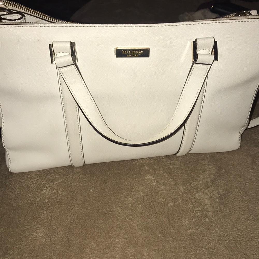 Kate Spade New York White Purse